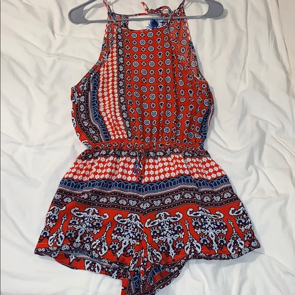 Open-back romper - Picture 1 of 2